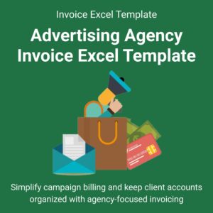 Advertising Agency Invoice Excel Template