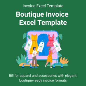 Boutique Invoice Excel Template