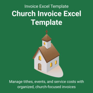Church Invoice Excel Template