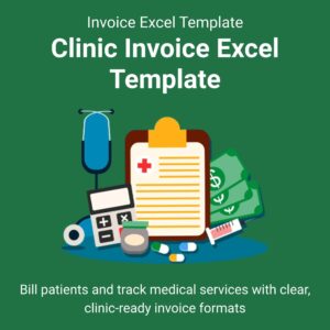 Clinic Invoice Excel Template