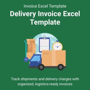 Delivery Invoice Excel Template
