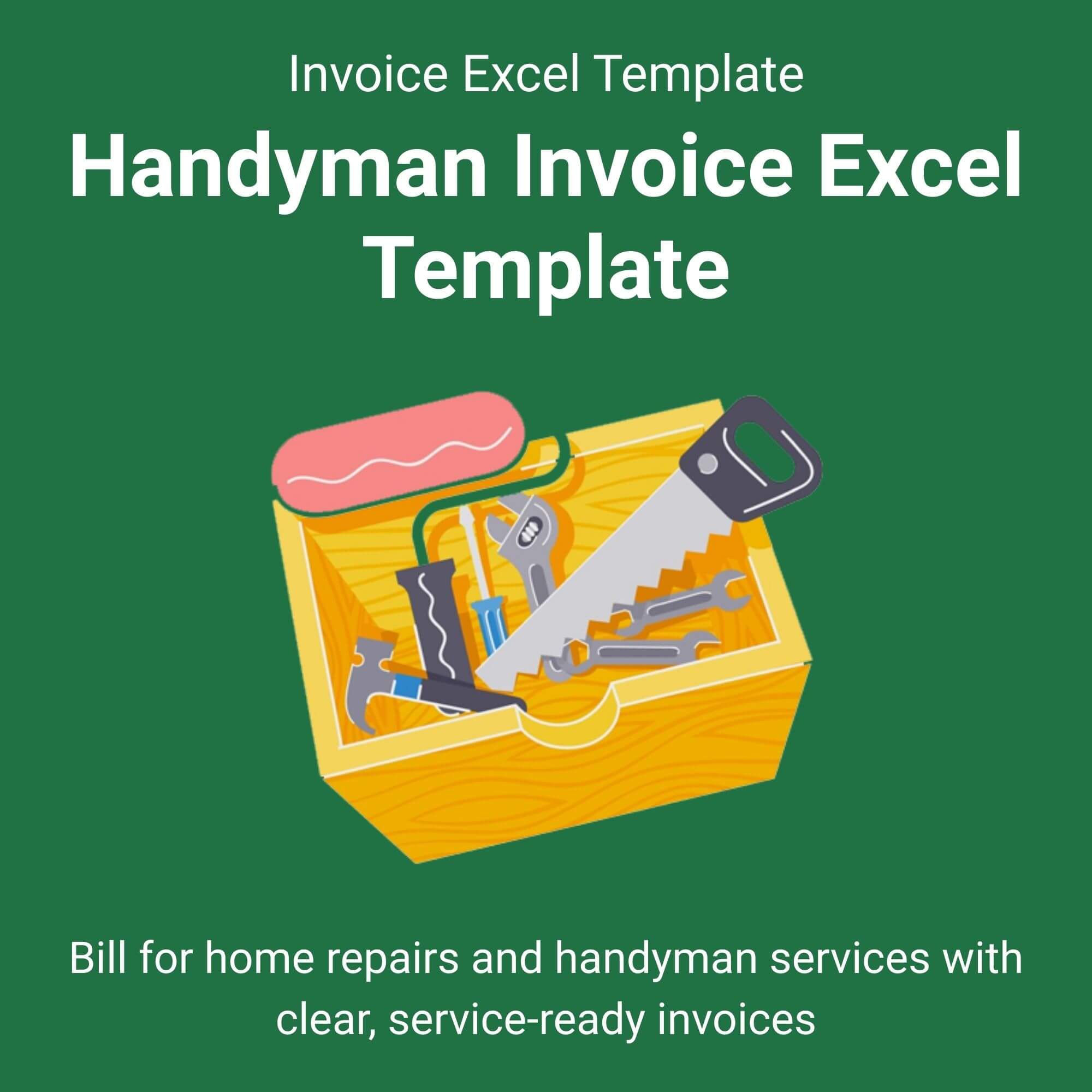 Handyman Invoice Excel Template