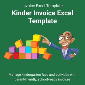 Kinder Invoice Excel Template