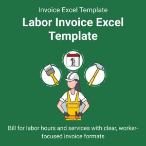 Labor Invoice Excel Template