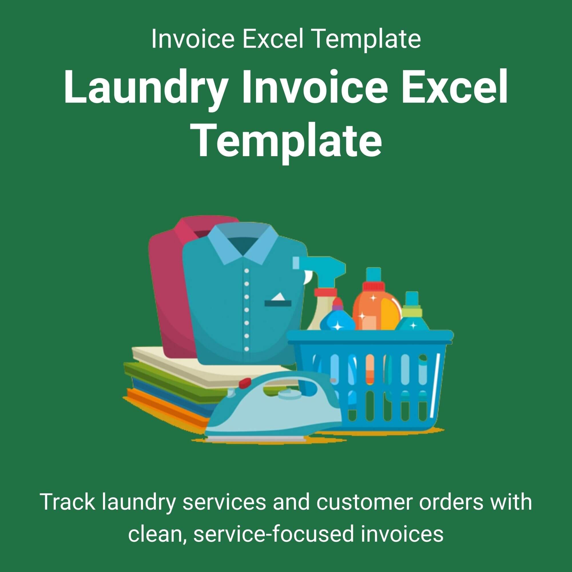 Laundry Invoice Excel Template