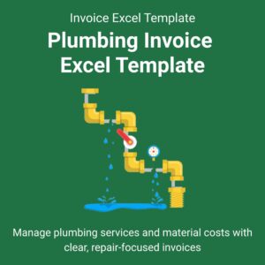 Plumbing Invoice Excel Template