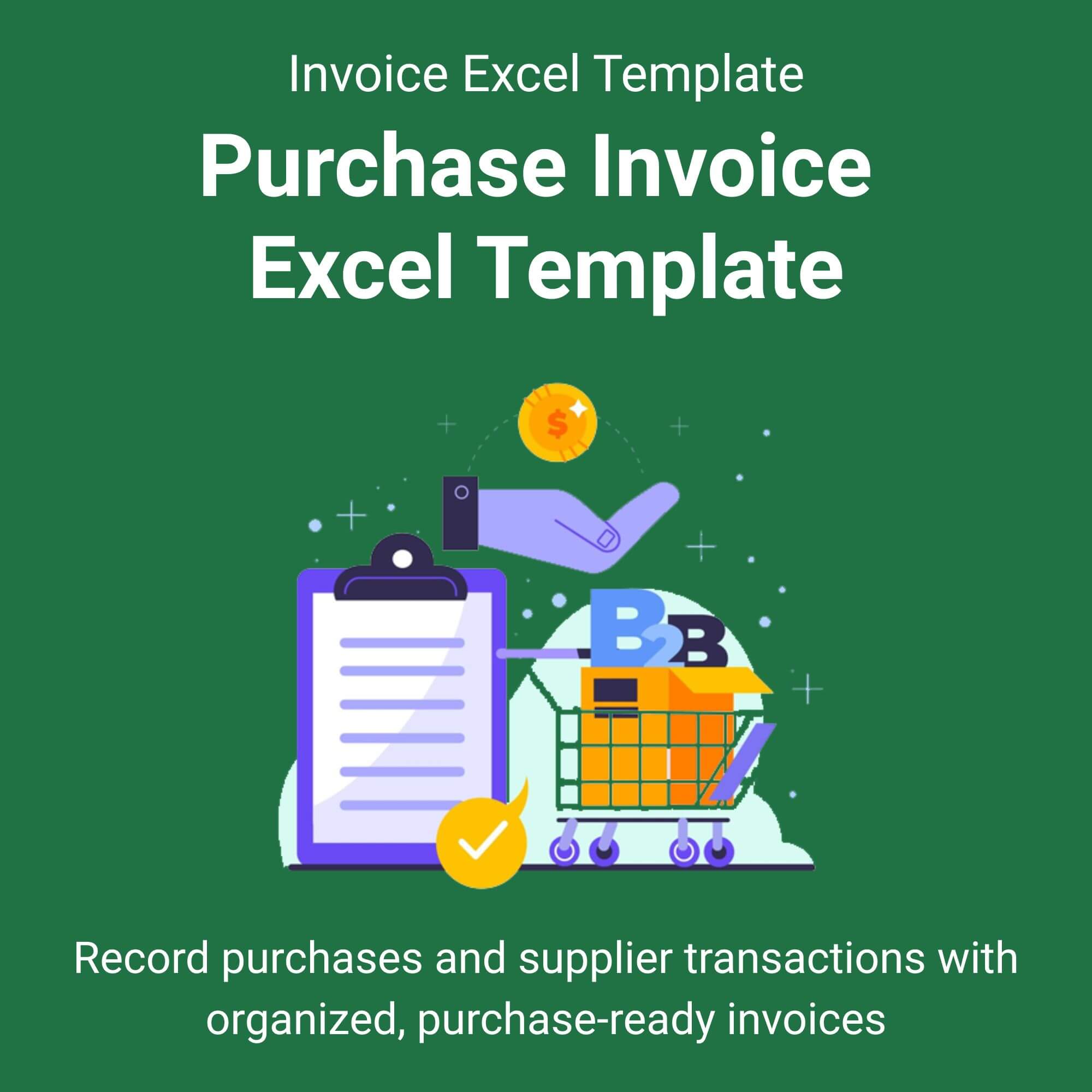 Purchase Invoice Excel Template