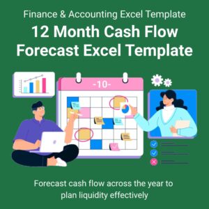 12 Month Cash Flow Forecast Excel Template