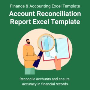 Account Reconciliation Report Excel Template