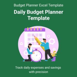 Daily Budget Planner Template