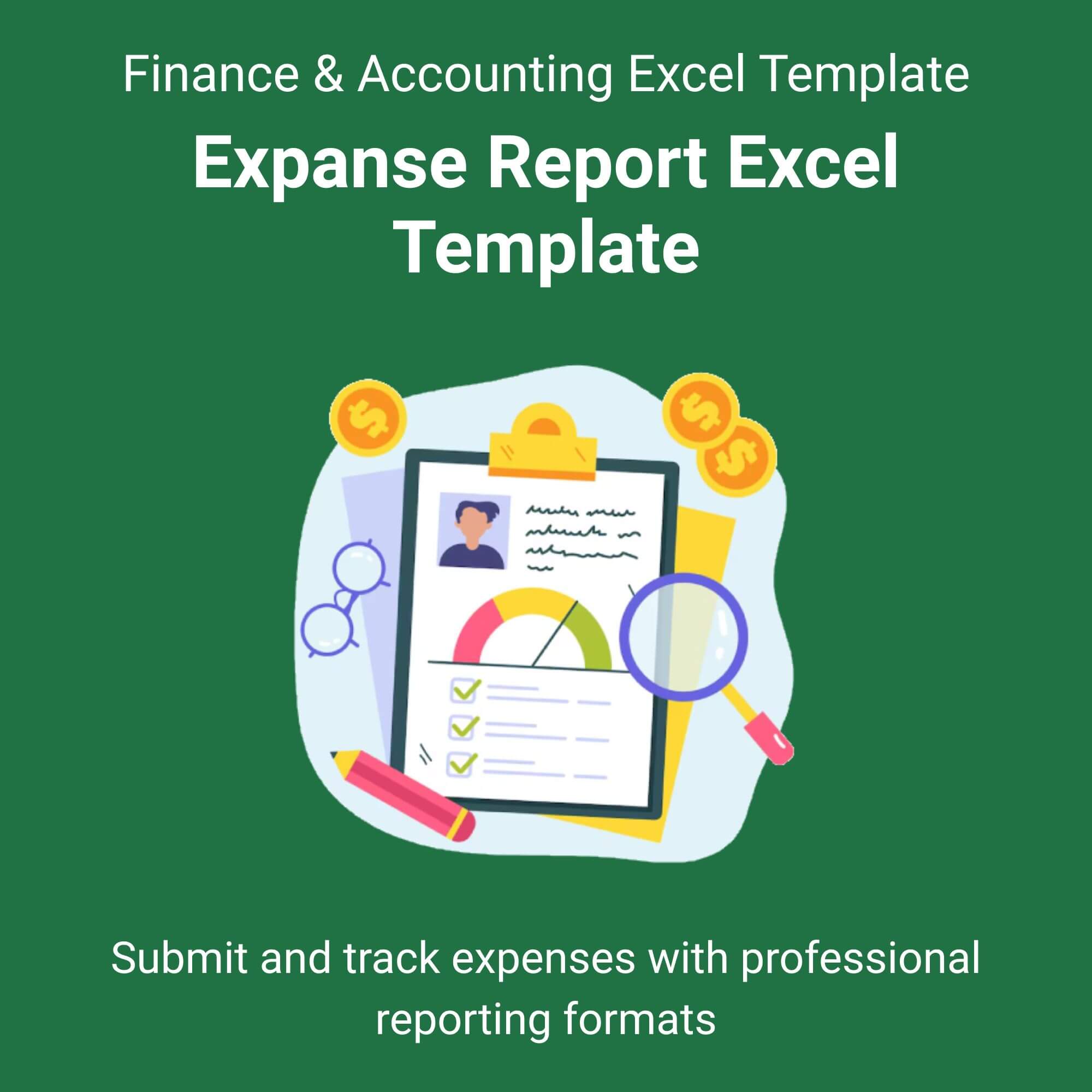 Expanse Report Excel Template