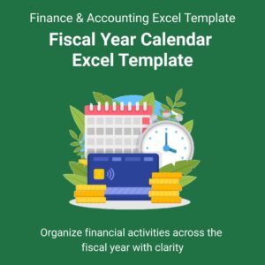 Fiscal Year Calendar Excel Template