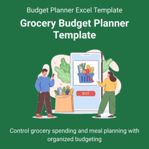 Grocery Budget Planner Template