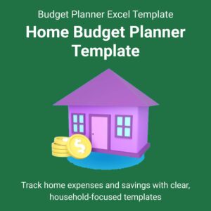 Home Budget Planner Template