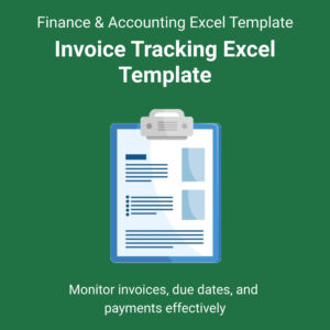 Invoice Tracking Excel Template