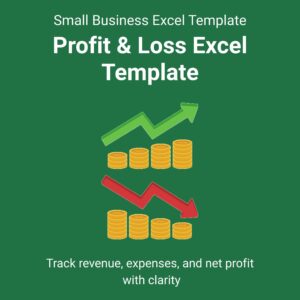 Profit & Loss Excel Template