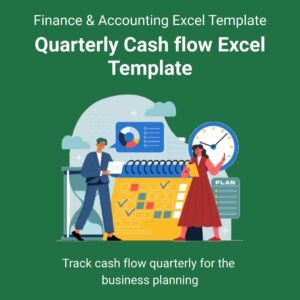 Quarterly Cash flow Excel Template