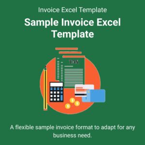 Sample Invoice Excel Template