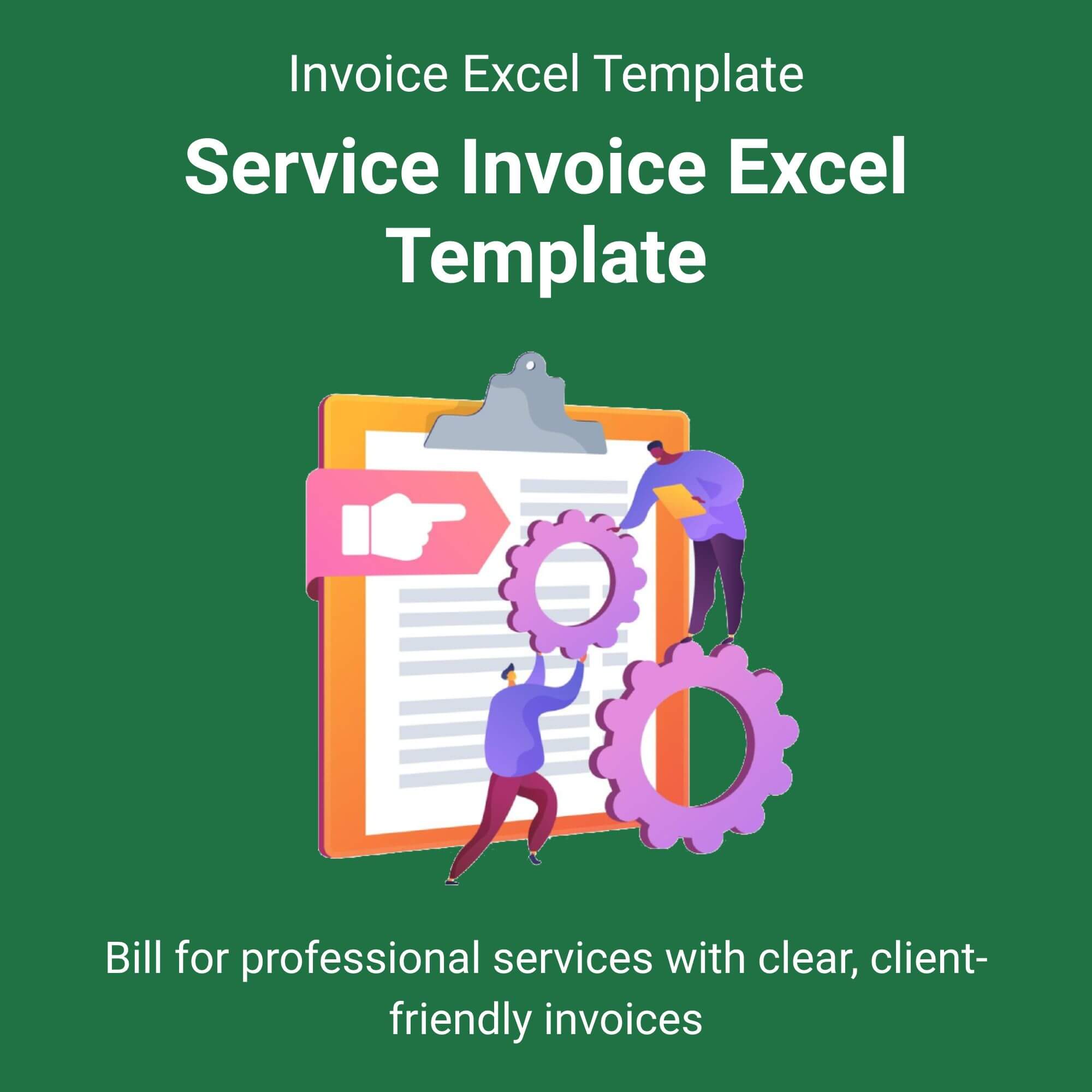 Service Invoice Excel Template