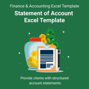 Statement of Account Excel Template