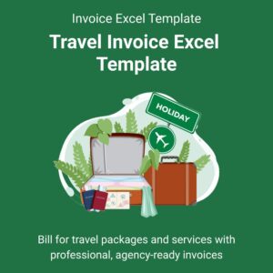 Travel Invoice Excel Template