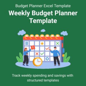 Weekly Budget Planner Template