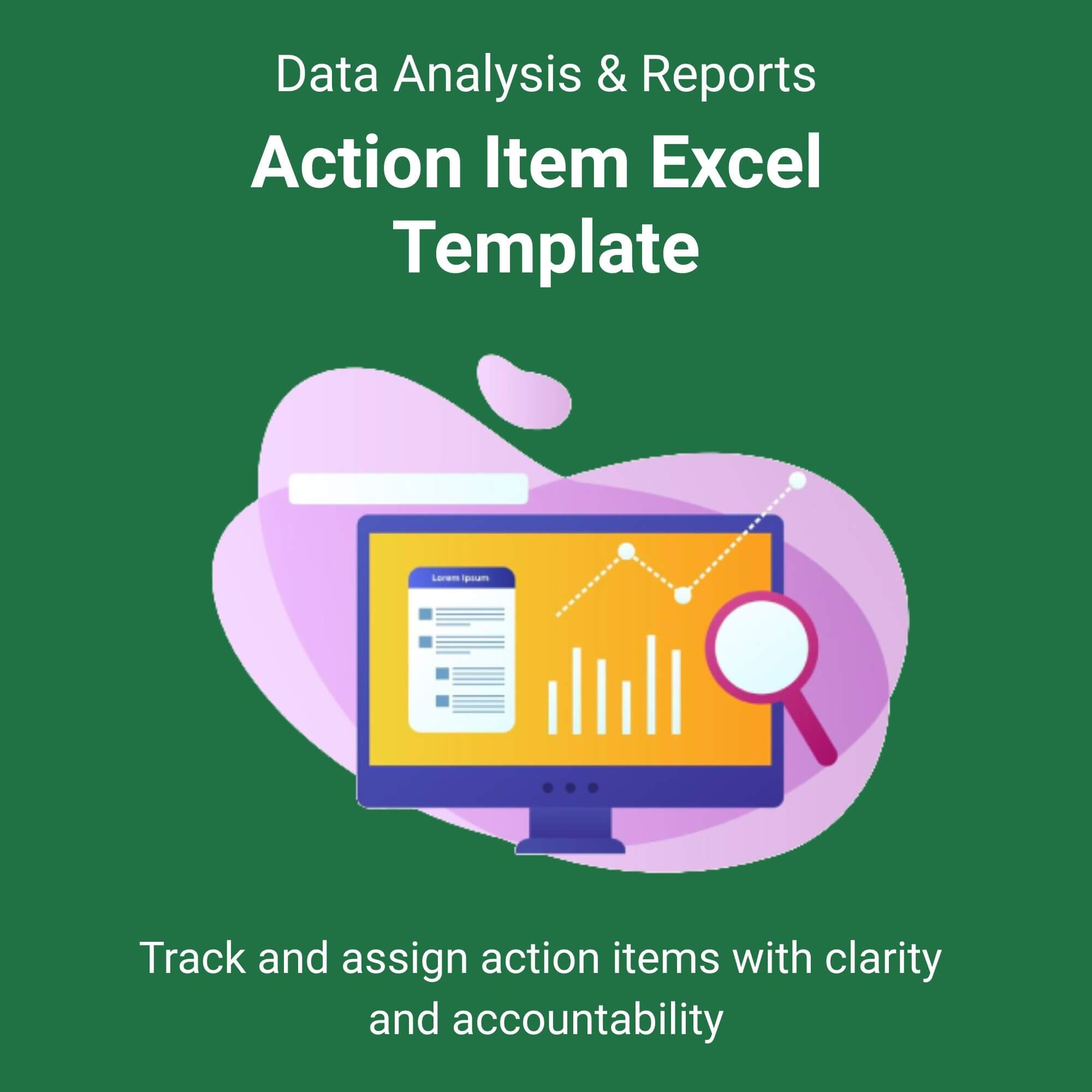 Action Item Excel Template