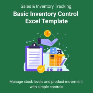 Basic Inventory Control Excel Template