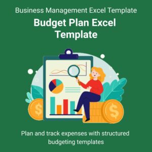 Budget Plan Excel Template