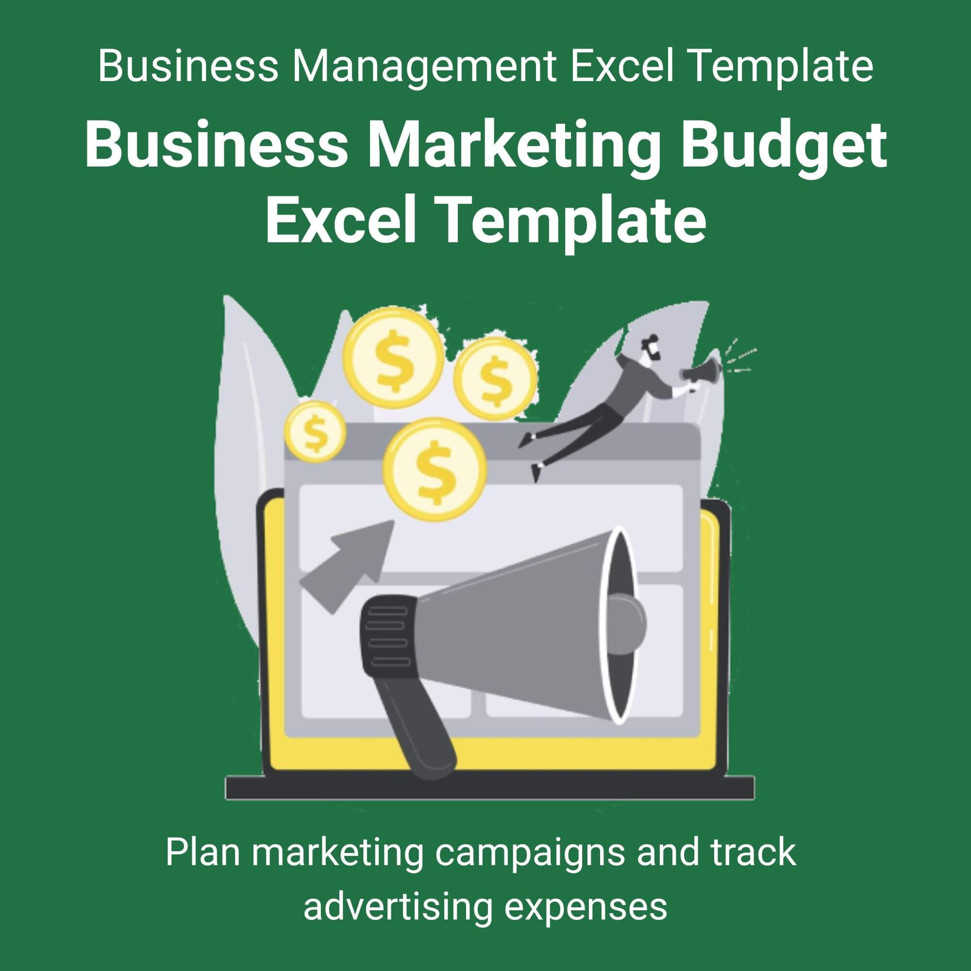 Business Marketing Budget Template Excel Template