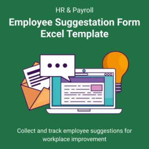 Employee Suggestation Form Excel Template