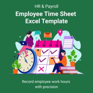 School Employee Timesheet Excel Template