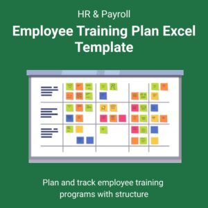 Employee Training Plan Excel Template