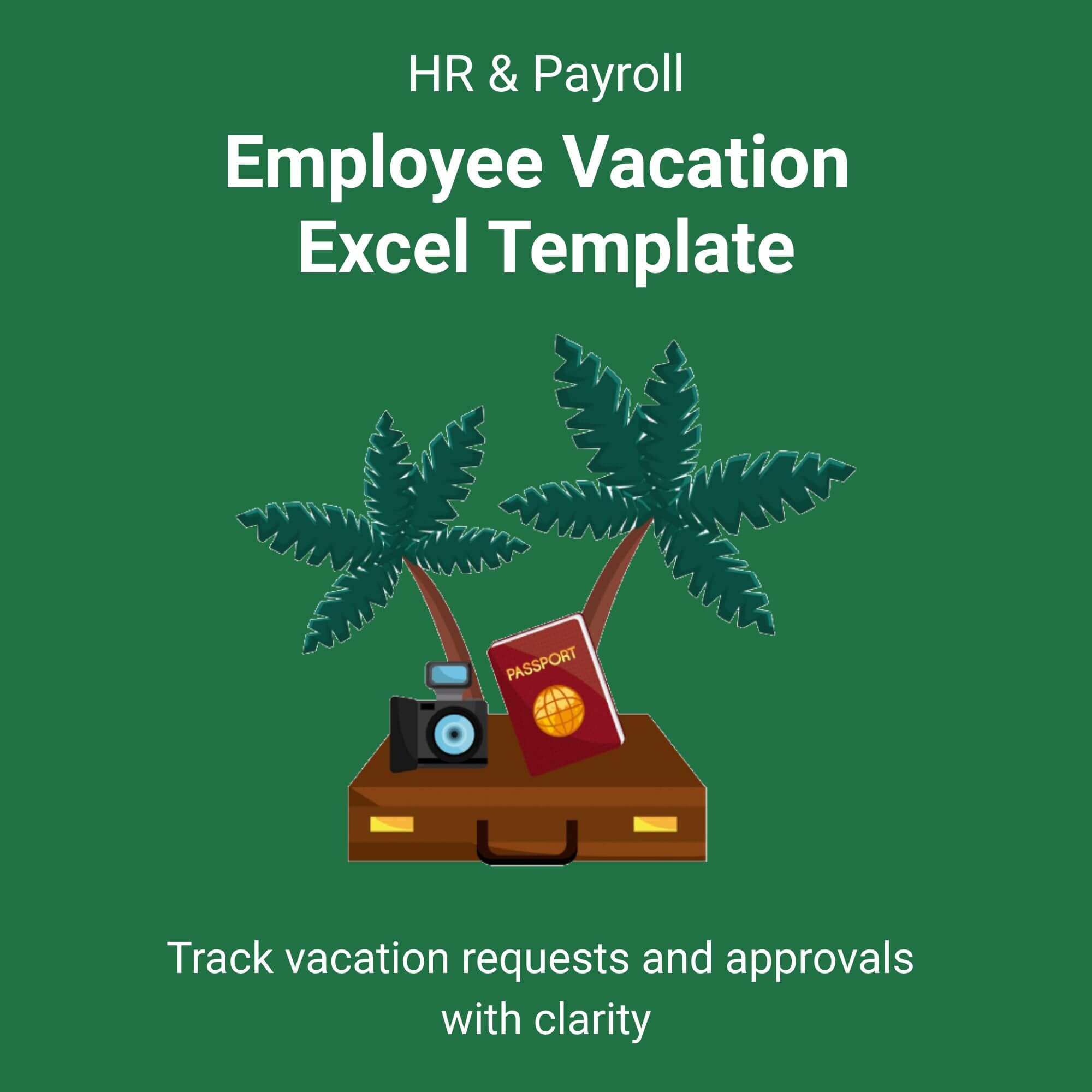 Employee Vacation Excel Template