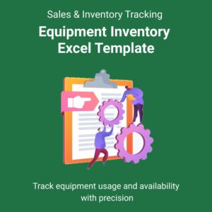 Equipment Inventory Excel Template