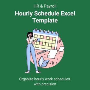 Hourly Schedule Excel Template