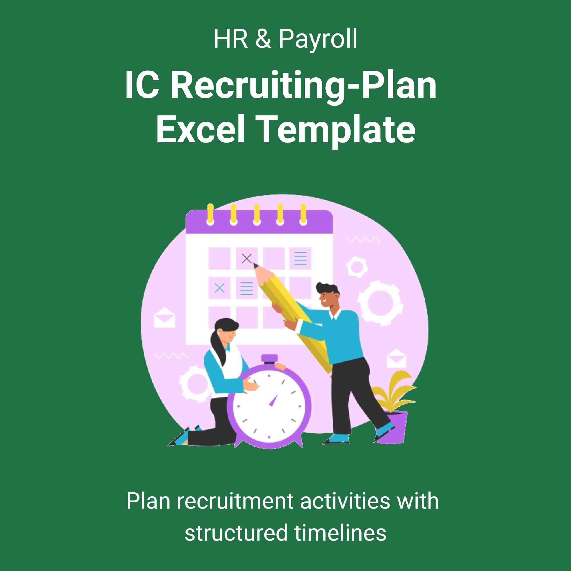 IC Recruiting-Plan Excel Template