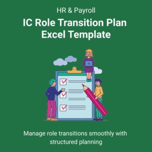 IC Role Transition Plan Excel Template