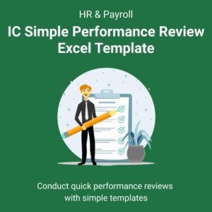 IC Simple Performance Review Excel Template