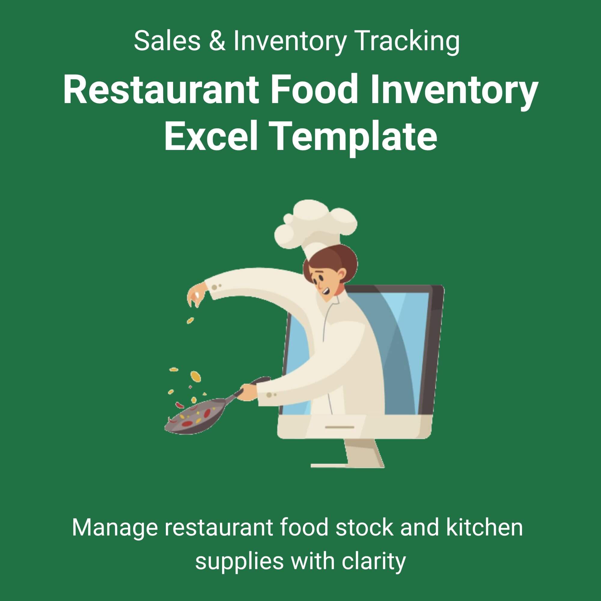 Restaurant Food Inventory Excel Template