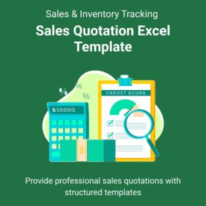Sales Quotation Excel Template