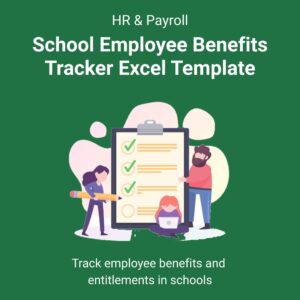 School Employee Benefits Tracker Excel Template