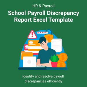 School Payroll Discrepancy Report Excel Template
