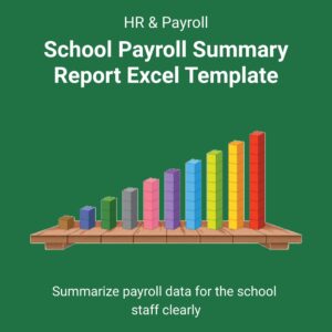 School Payroll Summary Report Excel Template