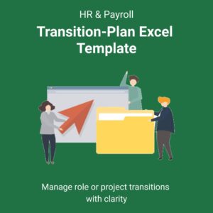 Transition Plan Excel Template